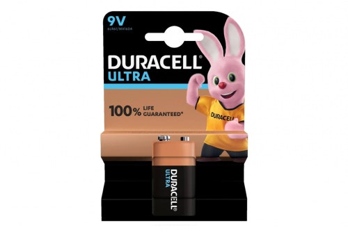 Batteri Duracell Ultra Power 6LR61 9,0V