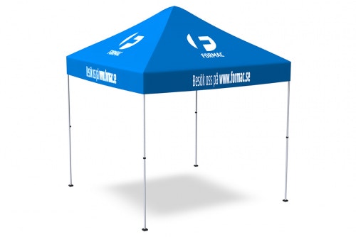Event tent 3x3 meter with digital printed roof