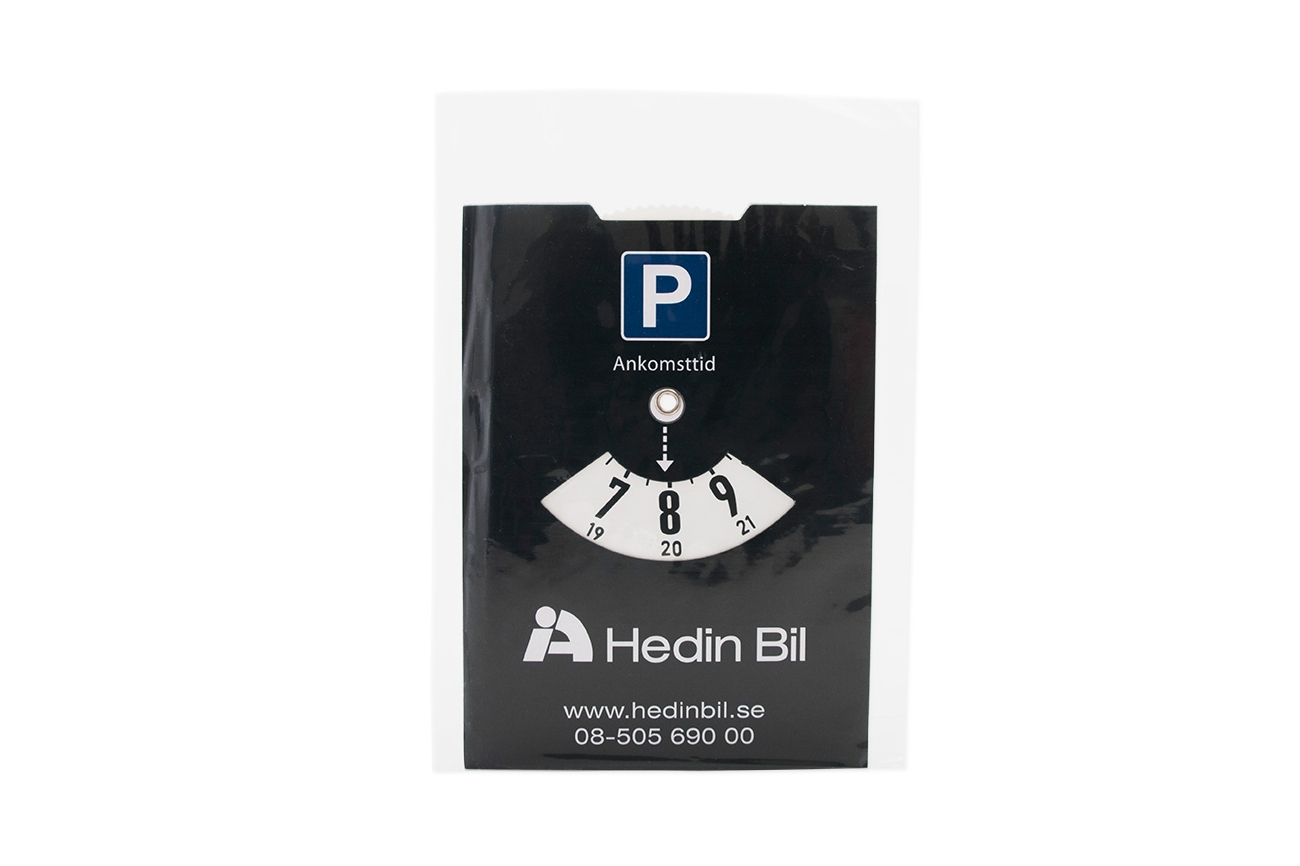 Parking disk with print - Import & manufacture for promotional and
